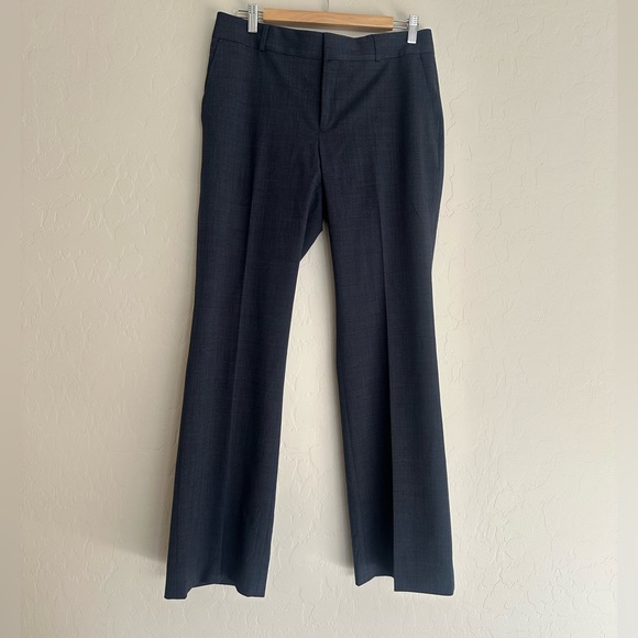 Pantalon Habillé Banana Republic Martin Fit – Noir, Taille 12, Coupe Droite, Confortable
